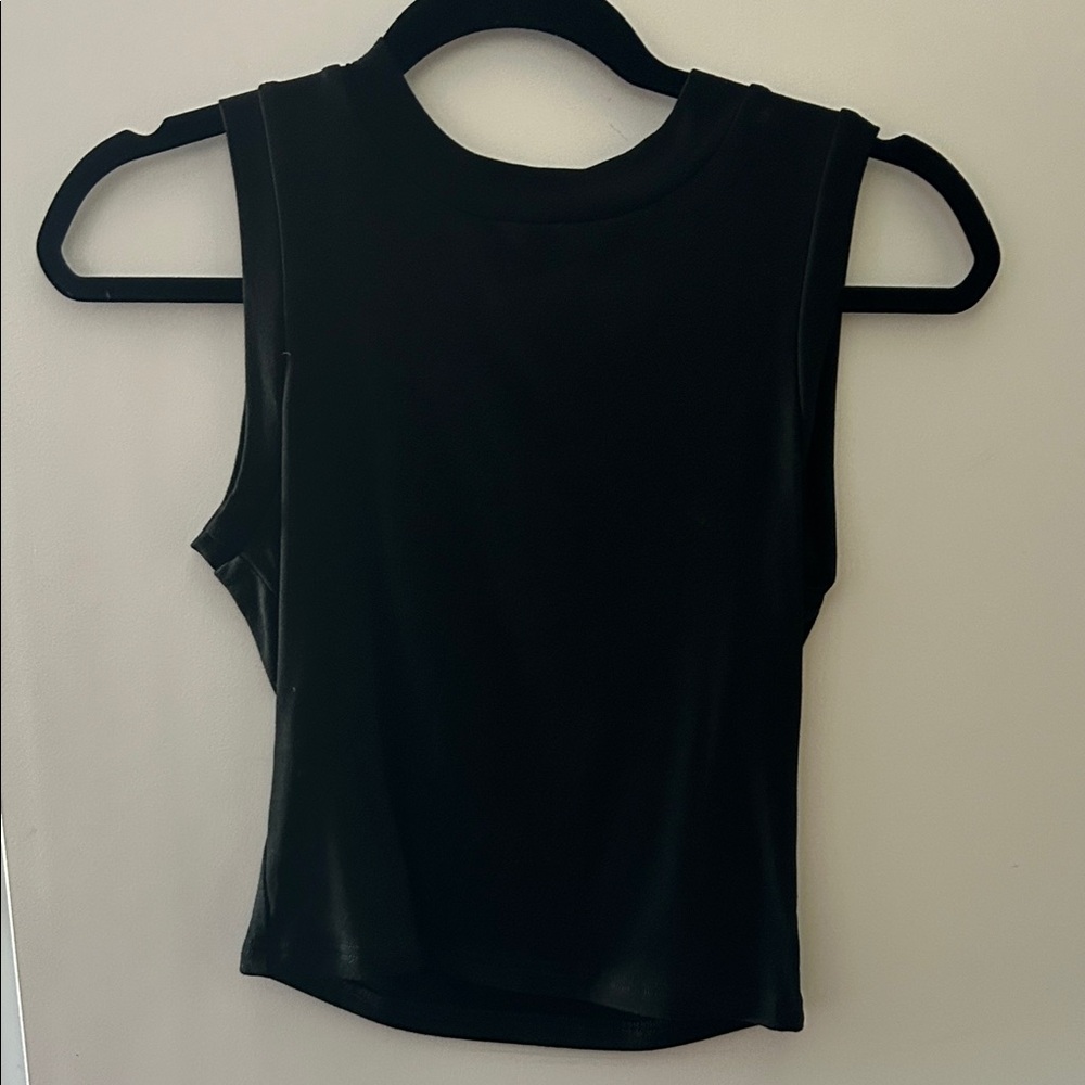 superdown Black Muscle Tee